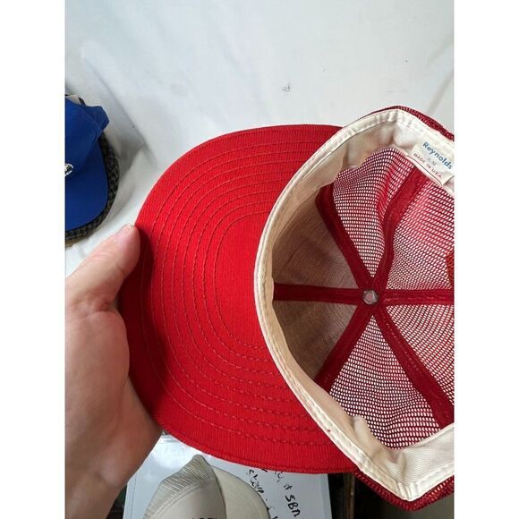 Vintage ERA Helicopters Inc Patch Hat Made USA  Reynolds Trucker Snapback - Picture 9 of 9